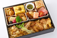 秋田料理 わったりぼうず-秋田名物ハタハタの唐揚げと比内地鶏照り焼きのふるさと弁当