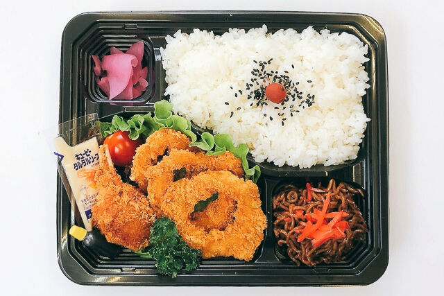 カニコロ＆イカリング弁当