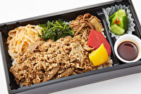 生だれ焼肉 鼓-【お手軽一段】牛肉の柚子胡椒焼き煮重