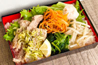 生だれ焼肉 鼓-鶏せせりねぎ塩焼き重