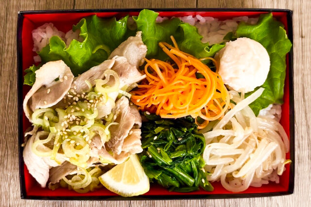 生だれ焼肉 鼓-ねぎ塩豚カルビ焼肉重