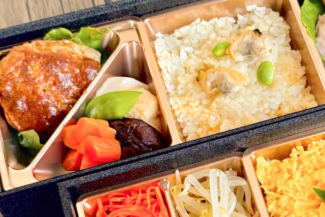 生だれ焼肉 鼓-【熨斗対応可】厚切りはらみ焼肉＆ハンバーグ2段御膳