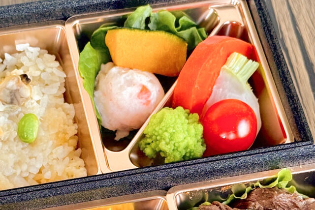 生だれ焼肉 鼓-【熨斗対応可】厚切りはらみ焼肉＆白身魚のフライ2段御膳