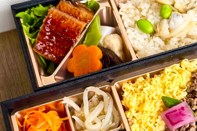 生だれ焼肉 鼓-【熨斗対応可】黒毛和牛いちぼ&うなぎの二段御膳