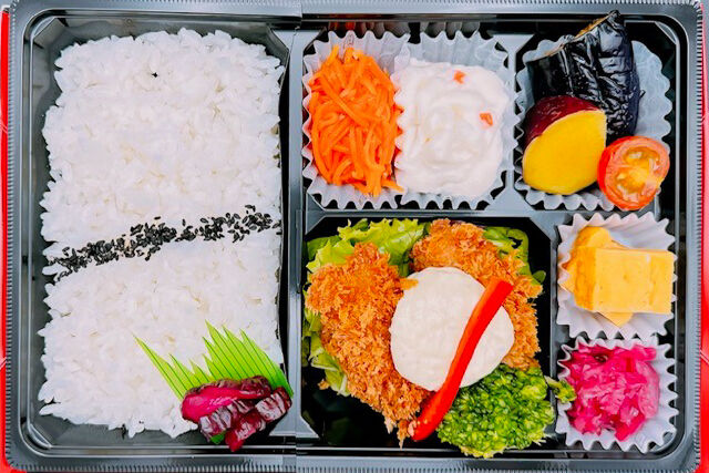 焼き芋の時間-広島産大粒カキフライ弁当