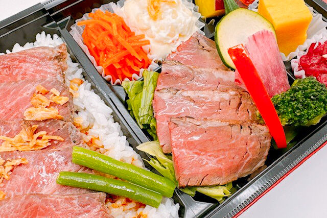焼き芋の時間-牛ハラミステーキ弁当（特選ロースステーキ）