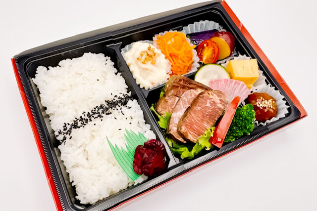 焼き芋の時間-牛ハラミステーキ弁当