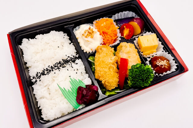 焼き芋の時間-広島産大粒カキフライ弁当