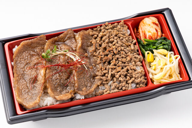 焼肉 韓味-和牛カルビと和牛そぼろ重