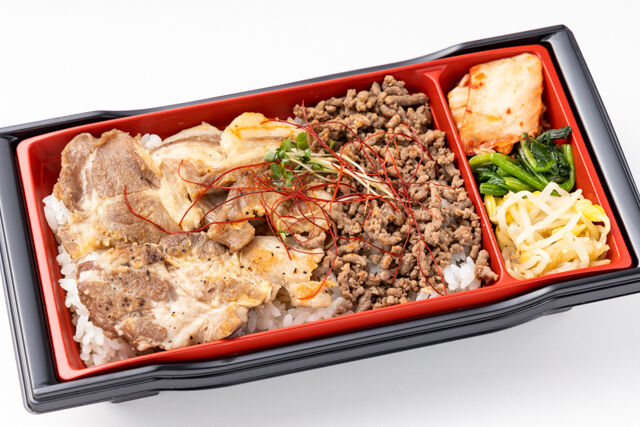 焼肉 韓味-国産豚ロースと和牛そぼろ重