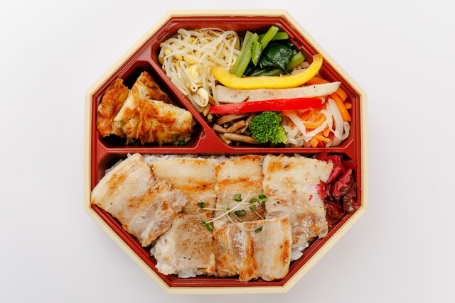 焼肉 三味-焼肉弁当（国産豚バラ）