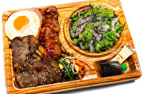 焼肉屋さんのお弁当-【焼肉のっけ弁】炭火焼鳥