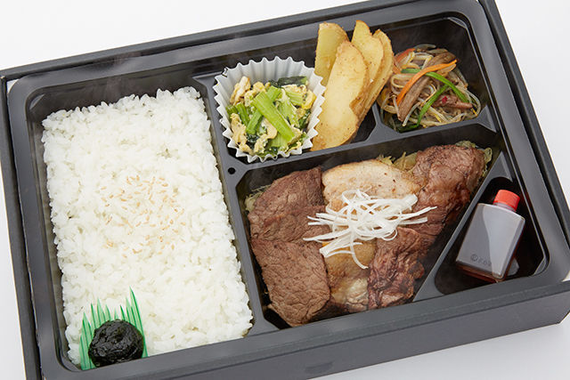 【温まる】やなぎ家ミックス弁当（カルビ、サガリ、ひこま豚）