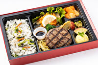 用賀GRILL ～Season Select Label～-【熨斗対応可】直火網焼きステーキハンバーグとあじの南蛮漬け