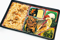 Y Plus Bento-【秀膳】濃厚生姜焼き＆鯖塩焼きの五目御飯御膳