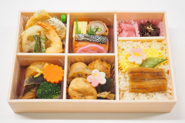 ゆしま扇-四季弁当「特製 冬の舞」