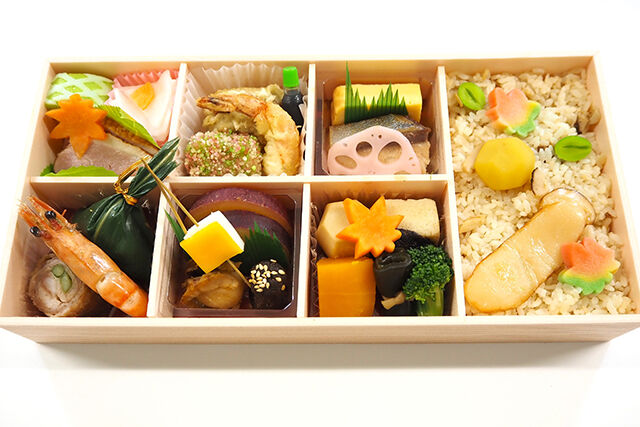 ゆしま扇-特選松茸弁当