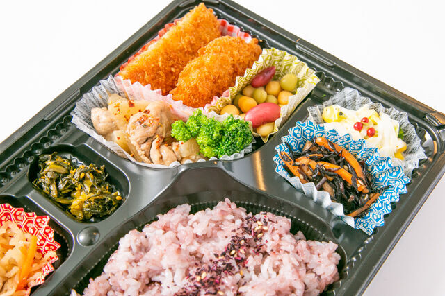 遊食彩旬 乃'SAN-冷めても美味い！乃'SANのガチ弁（メンチカツ）