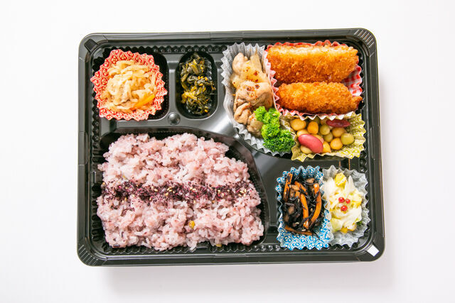 遊食彩旬 乃'SAN-冷めても美味い！乃'SANのガチ弁（メンチカツ）