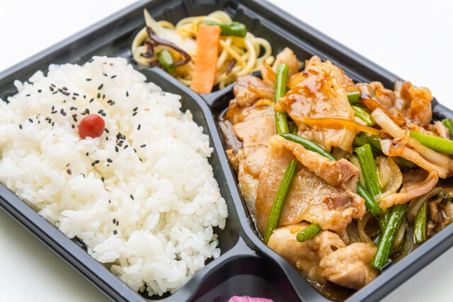 ザンギ弁当の店 たまちゃん-豚バラ焼肉弁当～にんにくダレ～