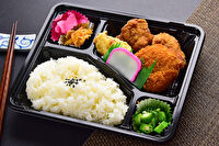 ざんぎ屋旭-カニクリームコロッケざんぎ弁当